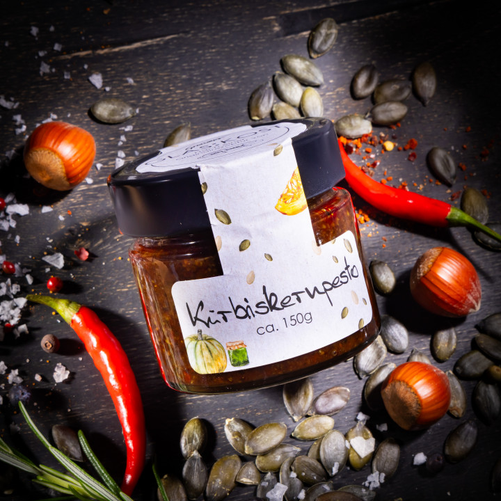 Grossauer Glas:Kost Kürbiskernpesto